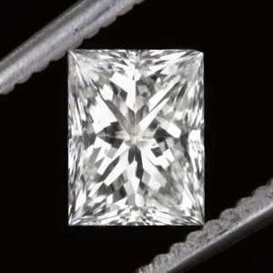 1.51ct E SI ELONGATED PRINCESS CUT DIAMOND RECTANGULAR RADIANT SHAPE 1.5 CARAT - Picture 1 of 1