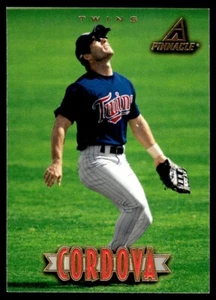 1997 New Pinnacle Marty Cordova Minnesota Twins #138 - Picture 1 of 2