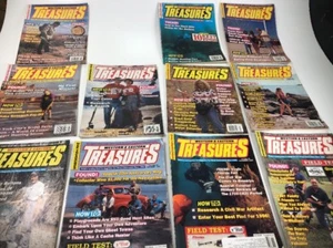 LOT 11 Issues) WESTERN & EASTERN TREASURES Magazine Gold Silver Coins 1996 - Picture 1 of 12