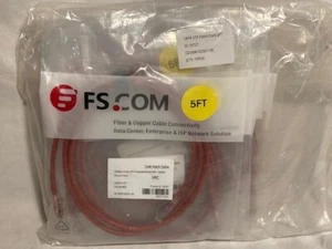 10-Pack 5ft Cat6 Snagless Unshielded (UTP) PVC CM Ethernet Network Patch Cable - Picture 1 of 2