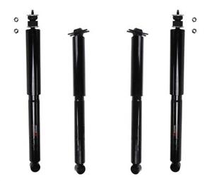 Front & Rear Shock Absorbers fits Jeep Wrangler 2007-2017