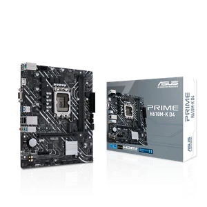 ASUS PRIME H610M-K D4 Gaming Mainboard Sockel Intel LGA 1700 - Afbeelding 1 van 6