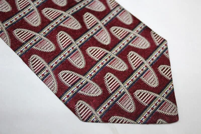 Corbata de seda MEETING STREET Hecha en Italia F38402 Foto 1 de 4