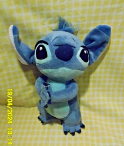P15/ DISNEY DISNEYLAND PARIS DOUDOU PELUCHE STICH L1LO ET SITCH SCRATCH 25CM TBE - Picture 1 of 6