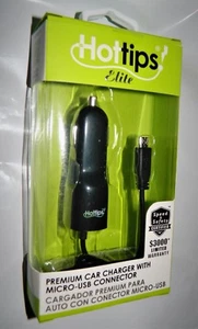 Hottips Elite Premium Car Charger  With Micro USB Connector  - Picture 1 of 5