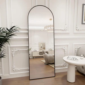 - Specchio Ad Arco a Figura Intera, 44 X 147 Cm, Grande, Da Montare/Appoggiare A - Foto 1 di 15