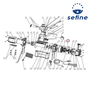 Smittybilt Winch Replacement Parts Gear Carrier Intermediate #97510-03 - Bild 1 von 2