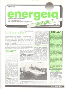 FUTURE MAGAZINE (1981) ENERGEIA  (France) R&D Energies Non Conventionnelles - Picture 1 of 1