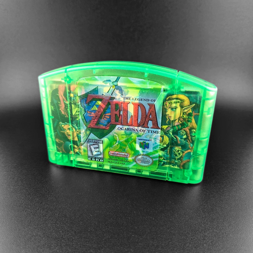 Personalizado Genuino The Legend of Zelda: Ocarina of Time N64 (Nintendo 64) Foto 1 de 1