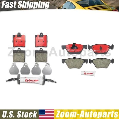 Pastillas de freno delanteras traseras Brembo OE para Chrysler Crossfire 2004 2005 2006 2007 2008 Foto 1 de 3