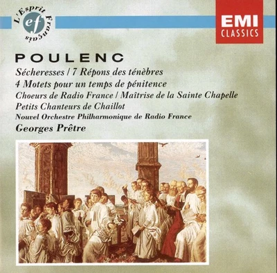 POULENC Secheresses, 7 Repons des Tenebres, 4 Motets - Georges Prêtre (CD, EMI) - Image 1 of 2
