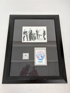 Limited Edition Status Quo Framed Memorabilia 1986 Crew Rock Classic - Picture 1 of 6
