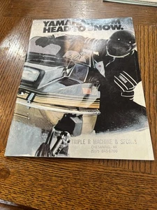 1981 1982 Yamaha Snowmobile Sales Brochure Catalog Chesaning Winter  Michigan - Picture 1 of 19