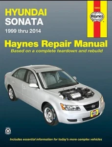 Repair Manual Haynes 43055 fits 1999 Hyundai Sonata EUC! - Picture 1 of 5