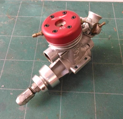 CMB 45 7.46cc 2 stroke glow engine for R/C race boat used f/s - Image 1 of 3