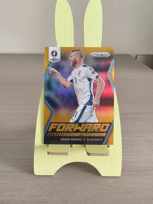Adam Nemec 2016 Panini Prizm UEFA Euro Forward Thinkers Gold 10/10 Slovakia - Image 1 of 2