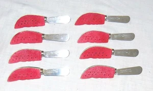 Harry & David Watermelon 5.1/4 inch Spreaders - set of Eight - Picture 1 of 2