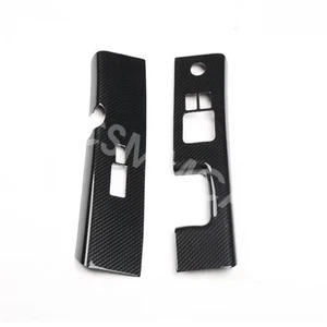 Interior Window Lifter Switch Covers Car Parts Fit For Nissan 350z Z33 2006-2008 - Foto 1 di 12