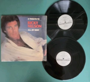 Ricky Nelson All My Best A Tribute to Ricky Nelson LP Ultrasonic Clean NEAR MINT - Picture 1 of 1