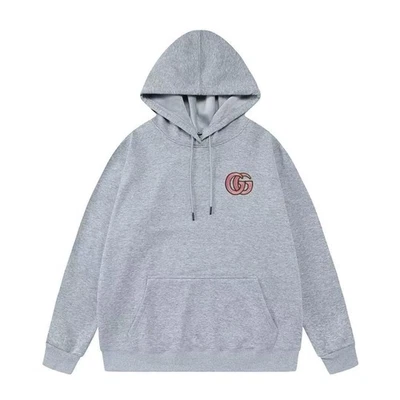 Gucci Nueva Sudadera Informal con Capucha en Gris Talla:XL Foto 1 de 4