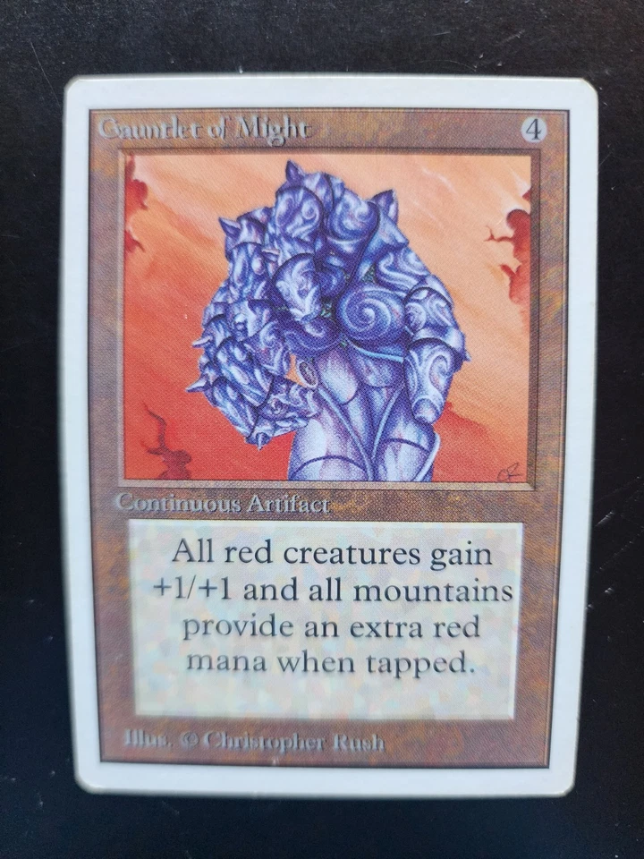 Gauntlet of Might Magic: The Gathering MTG x1 Unlimited Edition English - Image 1 of 3