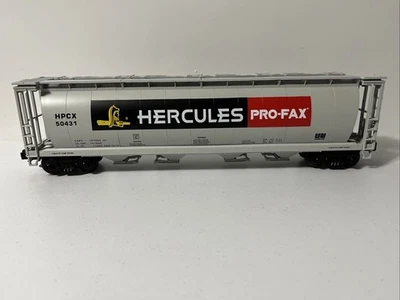 MTH 20-97467 - 4-Bay Cylindrical Hopper - Hercules Powder #50431 - O Scale - Image 1 of 4