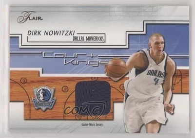 2002-03 Flair Court Kings Game Used Dirk Nowitzki #CK-DN HOF - Image 1 of 2
