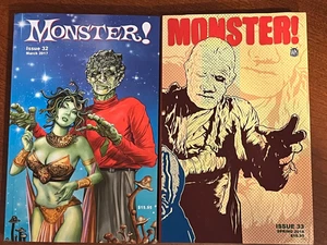 ¡MONSTRUO! JUEGO COMPLETO FANZINE PELÍCULA DIGEST LOTE NÚMEROS 32+33 ESTADO SIN LEER - Imagen 1 de 1