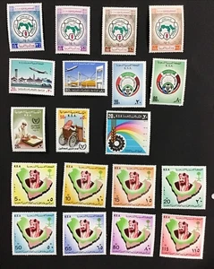 Saudi Arabien 1981 vz postfrisch Sc#814-832, sechs komplette Sätze, Cv$32 - Bild 1 von 2