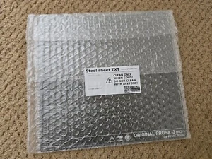Genuine Prusa MK3 MK4 Textured Powder-coated PEI Sheet NEW SEALED 3D PRINTER - Zdjęcie 1 z 6
