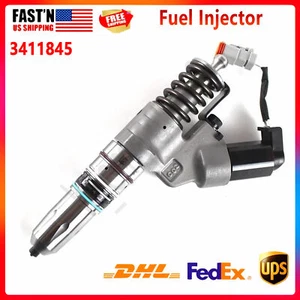 1 PCS Fuel Injector 3411845 for Cummins QSM11 ISM11 M11 Diesel Engine - Picture 1 of 9