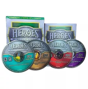 Heroes of Might and Magic Platinum Edition 2002 - 6 3DO Vintage PC Games RARE - Picture 1 of 11