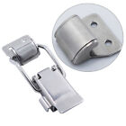  2 Pcs Adjustable Pull Latches Lever Stainless Steel Padlock