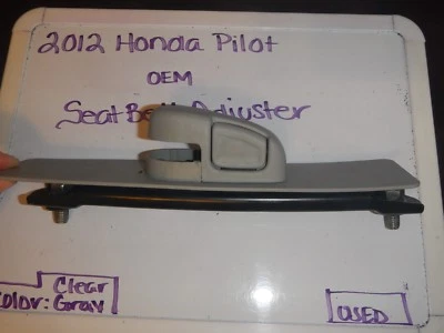 2009-2015 Honda Pilot Seat Belt Adjuster Clear Gray 81460SHJA01ZB - Image 1 of 3