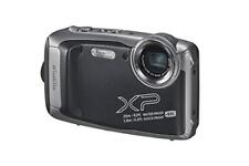 used FUJIFILM Waterproof Camera XP140 Dark Silver FX-XP140DS From Japan