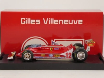 Brumm Ferrari 312 T4 #12 Gilles Villeneuve Francia Dijon 1979 1/43 R512 - Immagine 1 di 2