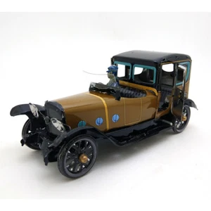 Hand-Made Wecker Vintage Car Wind-up Tin Toy Vintage Decoration Adult Collection - Picture 1 of 5