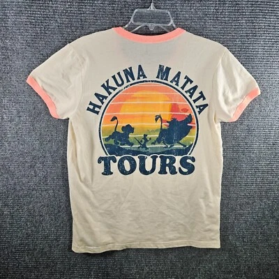 Disney Lion King Touring The Pride Lands Hakuna Matata T-shirt Womens Large - Image 1 of 4