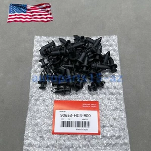 New! 50pcs ATV Retainer Clips Push Pin Splash Guard Body Panel For Honda 8mm - Picture 1 of 5