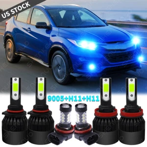 For Mazda 3 5 6 2010-2017 8000K Blue LED Headlight Hi/Low Fog Light Bulbs Combo - Picture 1 of 10