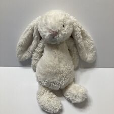 Jellycat Medium Bashful Bunny Plush Soft Toy Stuffed Cream Rabbit Floppy Hugs