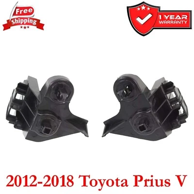 Bumper Retainer For 2012-2018 Toyota Prius V Rear Left & Right Side Set 2pcs Foto 1 de 4