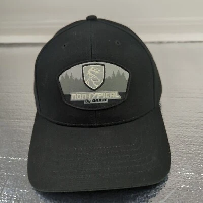 Chapéu/tampa preta snapback não típica Drake waterfowl nova sem etiquetas - Imagem 1 de 4