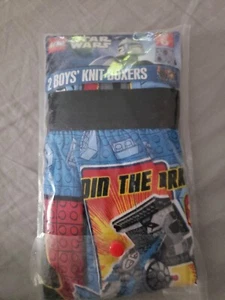 STAR WARS Boys' Big 100% Combed Cotton Poly-Blend Athletic Boxer Briefs  Size 6 - Picture 1 of 1