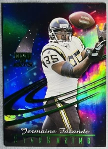 2000 Playoff Momentum Star Gazing Green #SG79 Jermaine Fazande Chargers - Picture 1 of 2