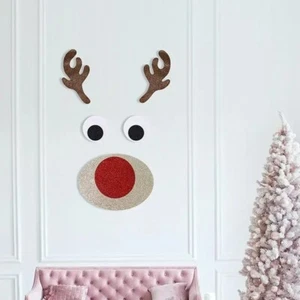 1PCS Christmas Window Stickers Merry Christmas Decorations For Santa Claus Snowm - Picture 1 of 1