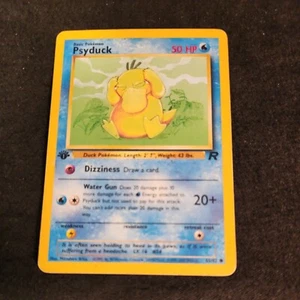 Psyduck 65/82 1st Edition Team Rocket Non-Holo Pokemon Card - Picture 1 of 7
