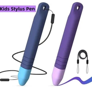 Anti-Rolling Silicone Kid Stylus Pens Kids Capacitive Stylus Tablet Pens✨s Z1E5 - Picture 1 of 23