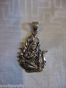 Saraswati Göttin des Wissens und der Künste Anhänger Indien - Bild 1 von 2