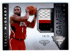 2013-14 Panini Titanium Game Used Patch 24/25 Tracy McGrady Atlanta Hawks #1